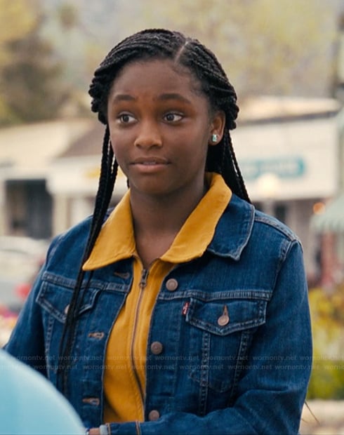 Rory's denim jacket on The Burbs