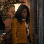 Samira’s yellow cargo jacket on The Burbs