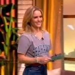 Sara’s Seahawks embellished tee on The View