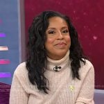 Sheinelle’s ribbed turtleneck sweater on Today