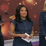 Sheinelle's denim midi dress on Today