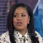 Sheinelle’s tear drop earrings on Today