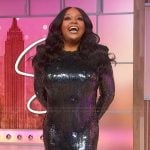 Sherri's black sequin dress on Sherri