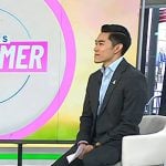 Brian Cheung’s white sneakers on Today