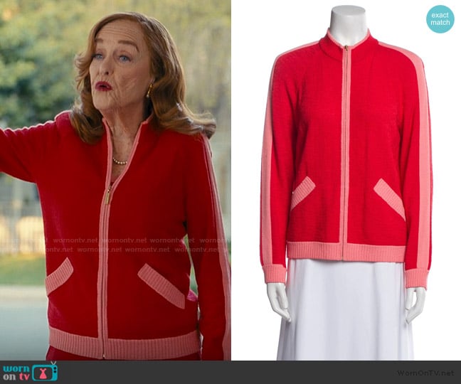 St. John Wool Jacket worn by Agnes Festersen (Danielle Kennedy) on The Burbs
