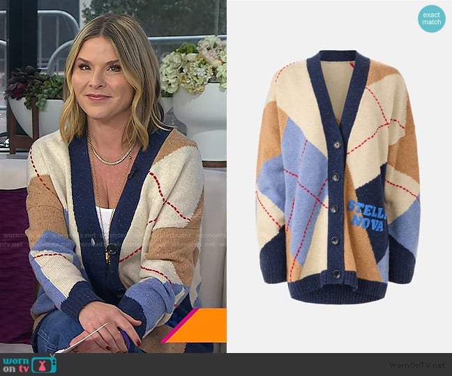 Stella Nova Back to School Maxi Cardigan worn by Jenna Bush Hager on Today
