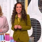 Sunny’s green double breasted blazer on The View