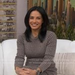 Dr. Tara Narula’s grey ribbed dress on Good Morning America