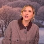 Taylor Tomlinson’s houndstooth print jacket on The View