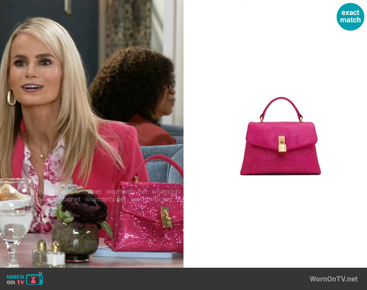 Ted Baker Poppy Satchel worn by Vanessa McBride (Lauren Buglioli) on Beyond the Gates