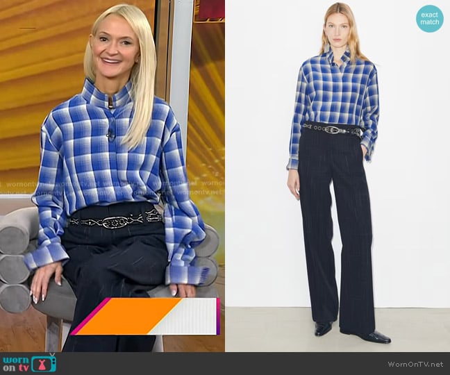 Zanna Roberts Rassi’s studded belt on Today Zanna Roberts Rassi’s studded belt on Today