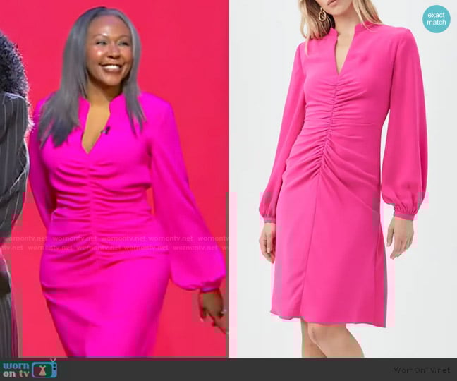 Trina Turk Lora Dress worn by Rene Mondy on Tamron Hall Show