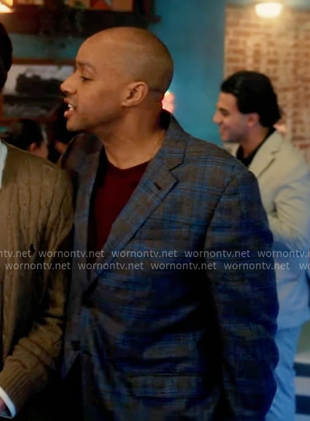 Turk's plaid blazer on Scrubs