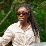 Venita’s floral print shirt on Southern Charm