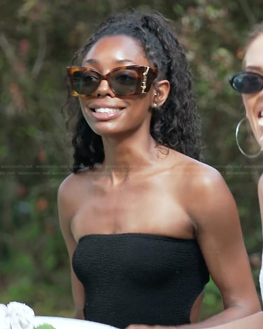 Venita’s tortoise sunglasses on Southern Charm