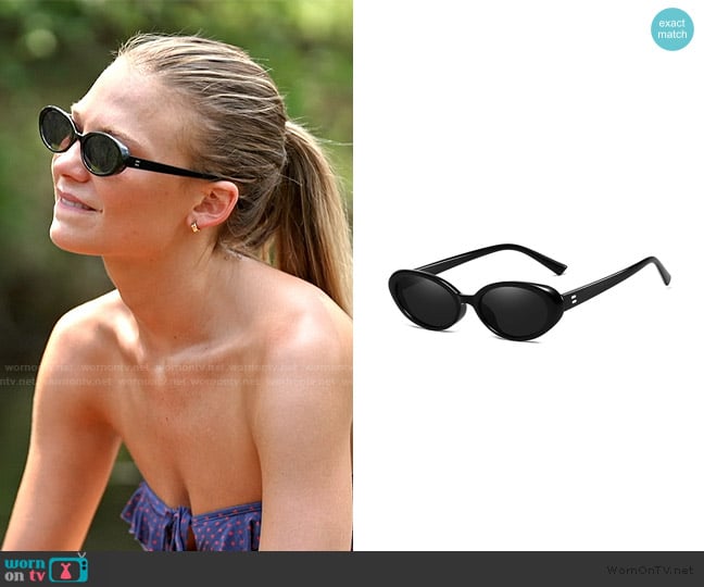 Verfimaci Retro Oval Sunglasses worn by Charley Manley on Southern Charm