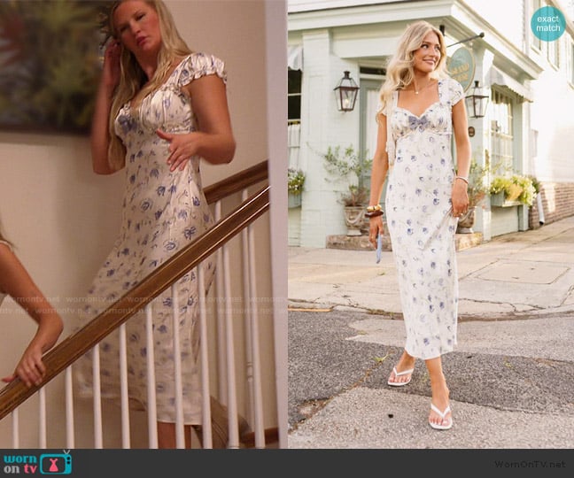Vestique Spring Meadow Dress worn by Molly O’Connell on Southern Charm