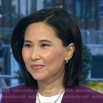 Vicky’s silver heart pendant necklace on Today