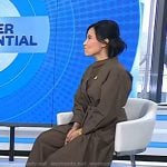 Vicky’s white heel pumps on Today