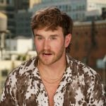 West’s cow print confessional shirt on Summer House