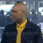 Will Coleman’s denim jacket on Today