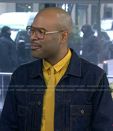Will Coleman’s denim jacket on Today