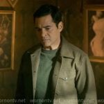 Will’s green wool jacket on Will Trent