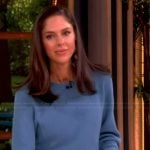 Abby’s blue sweater on The View