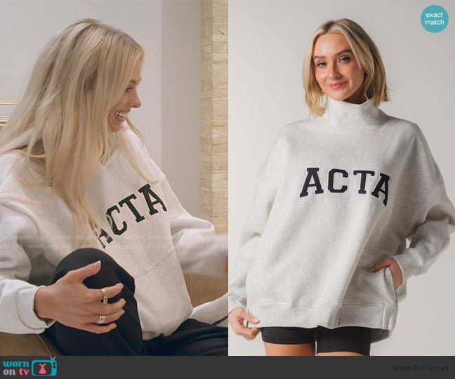 Acta Wear Essential Mock Neck worn by Mikayla Matthews on The Secret Lives of Mormon Wives