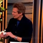 Adam Glassman's black cardigan on The View