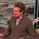 Adam Glassman’s knit cardigan on The View