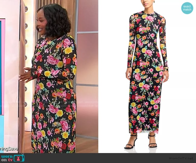 AFRM Didi Maxi Dress worn by Makho Ndlovu on Sherri