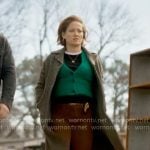 Angie’s houndstooth coat on Will Trent