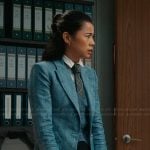 Sarah’s blue blazer on Matlock