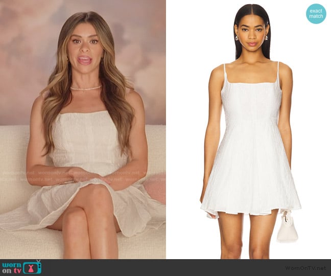 ASTR the Label Ellie Dress worn by Taylor Frankie Paul on The Secret Lives of Mormon Wives