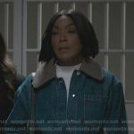 Athena’s denim coat on 9-1-1