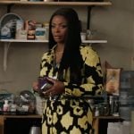 Ava's floral shirtdress on Abbott Elementary