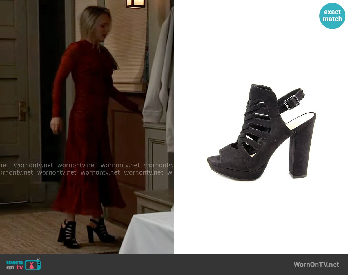 Bar iii Nerisa Pumps worn by Lulu Spencer (Alexa Havins Bruening) on General Hospital