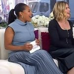 Sheinelle’s beige heel pumps on Today