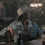 Belle's sherpa denim jacket on Marshals