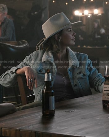 Belle’s sherpa denim jacket on Marshals
