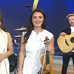 Kate Heneghan’s white belted jumpsuit on Today