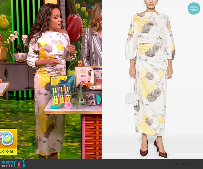 Bernadette Ezra dress worn by Sunny Hostin on The View