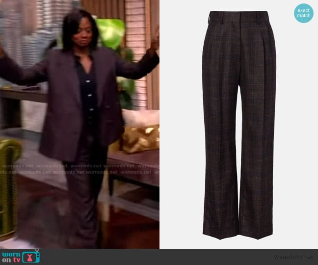 Viola’s plaid pants on The View