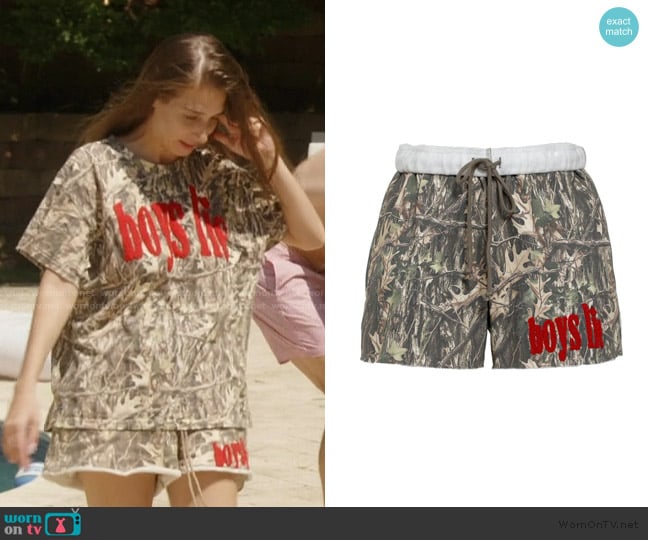 Boys Lie OG Manhunt Basic Short worn by Amanda Batula on Summer House