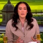 Breanna Stewart’s khaki jacket on The View