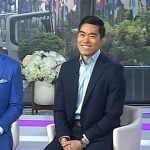 Brian Cheung's white sneakers on Today