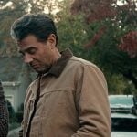 Pete Marino’s beige canvas jacket on Scarpetta