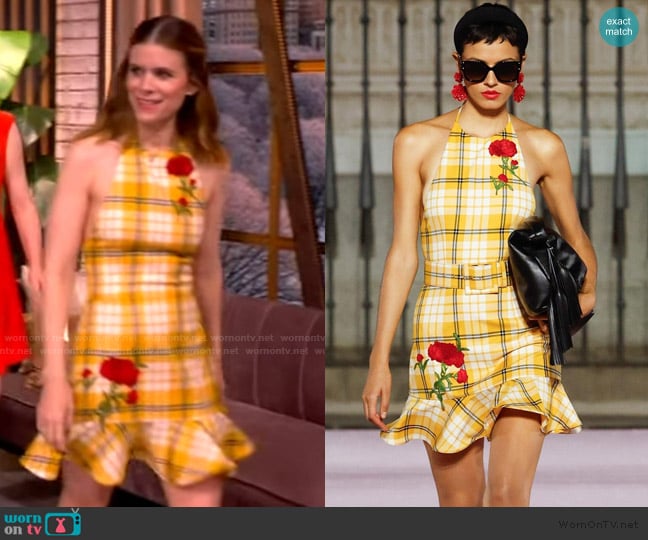 Carolina Herrera 2026 Spring Collection worn by Kate Mara on The View