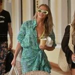 Charley’s printed bikini and top on Southern Charm